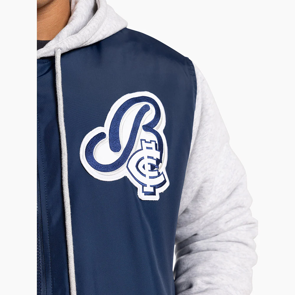 Carlton Adult Patchwork Bomber Jacket - Image 7