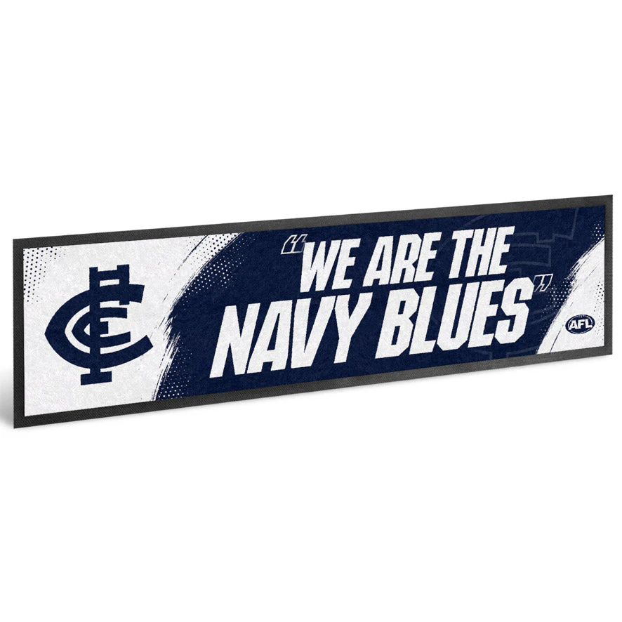 Carlton Team Song Bar Runner