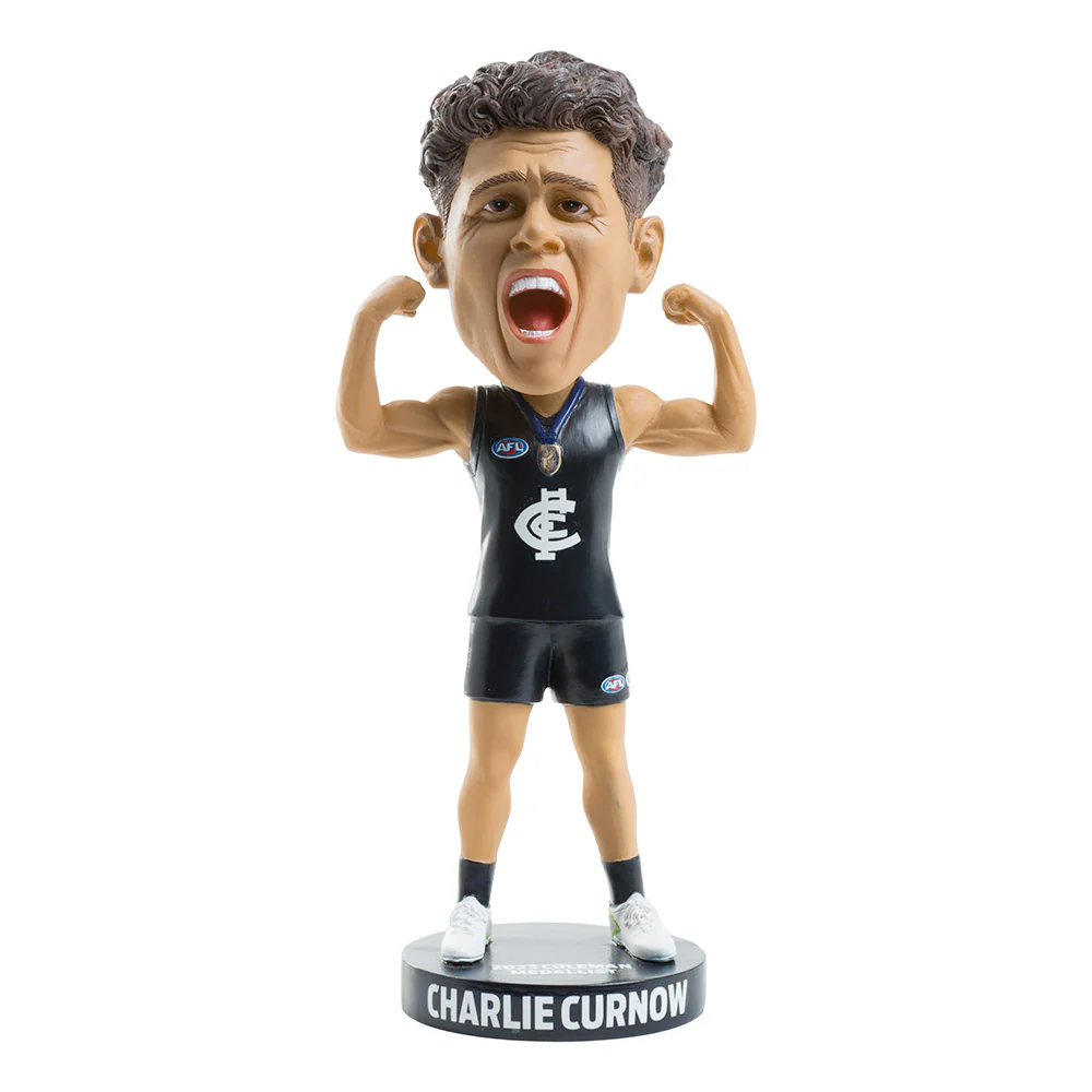 Carlton Bobblehead : Charlie Curnow 2023 Coleman Medal