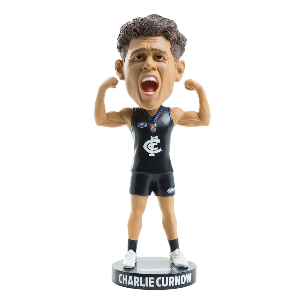 Carlton Bobblehead : Charlie Curnow 2023 Coleman Medal - Image 3