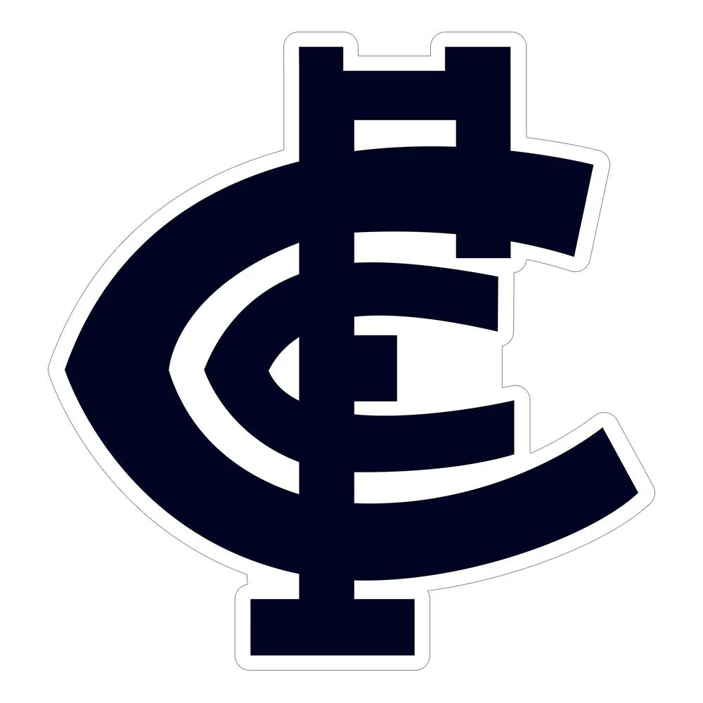 Carlton Die Cut Logo Sticker - Image 2