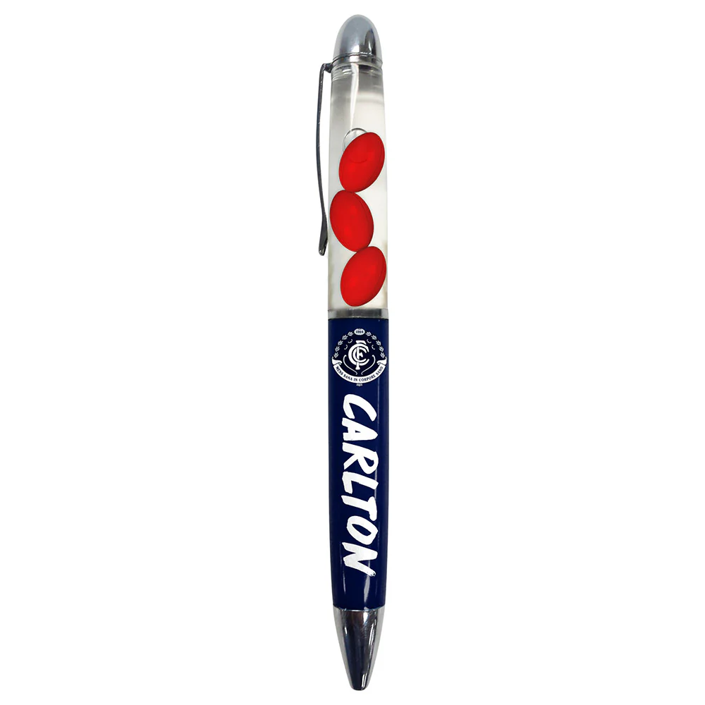 Carlton Floating Footy Pen