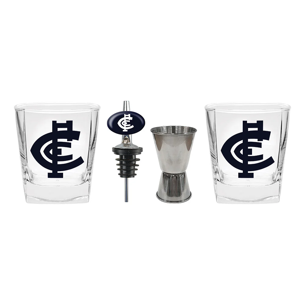 Carlton Glasses, Jigger & Pourer