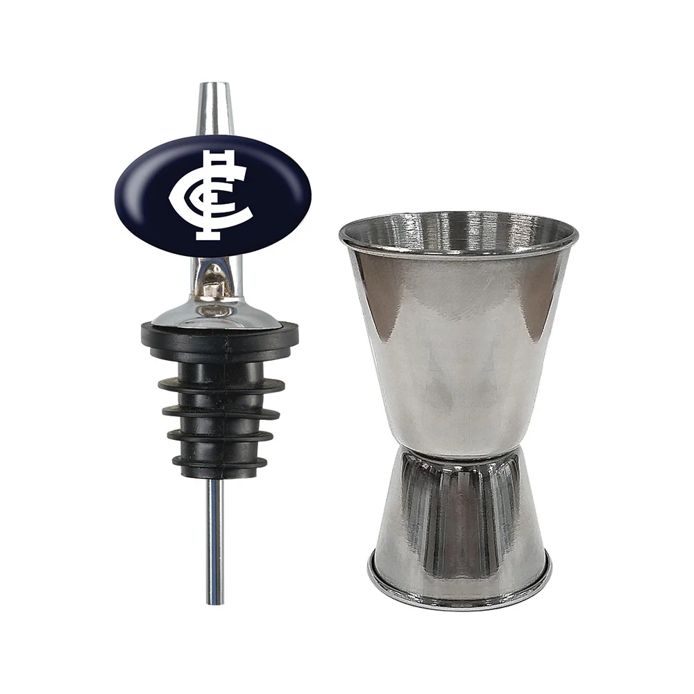 Carlton Glasses, Jigger & Pourer - Image 2