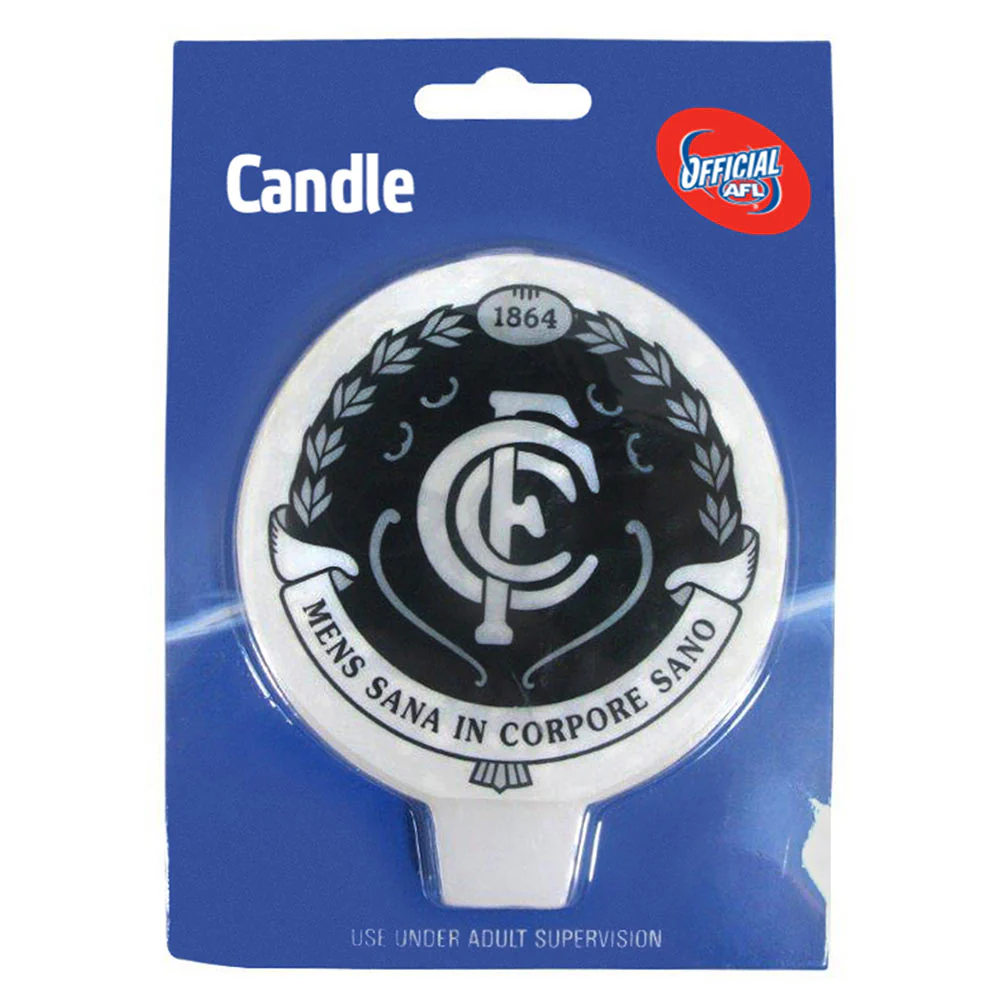 Carlton Logo Candle