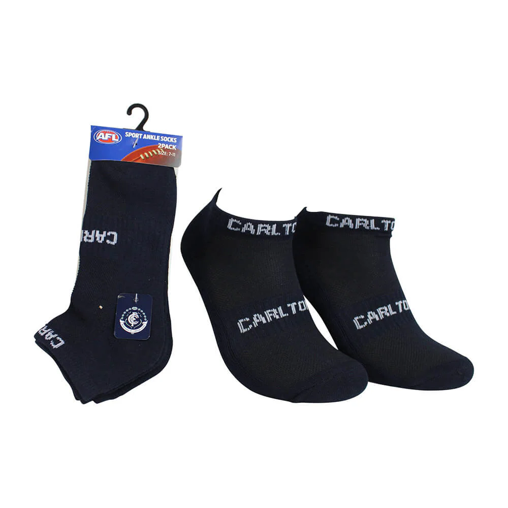 Carlton Mens Ankle Socks - 2pk - Image 2