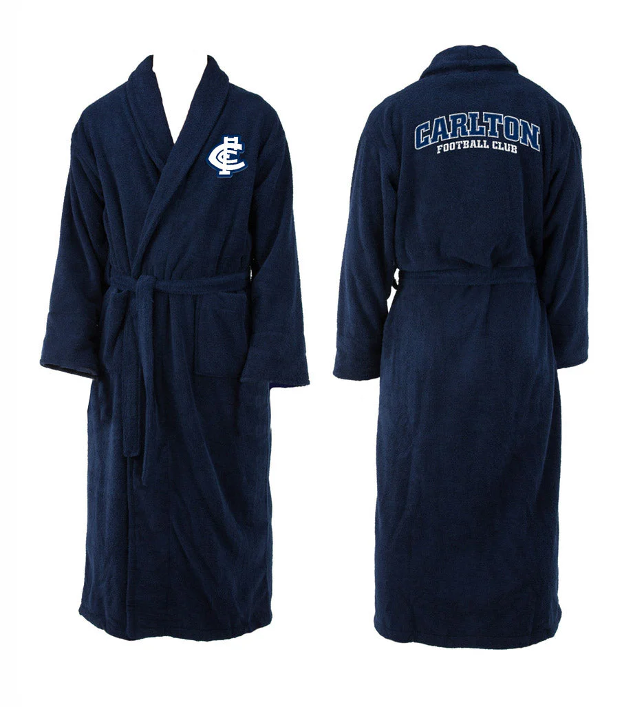 Carlton Adults Team Long Sleeve Bathrobe