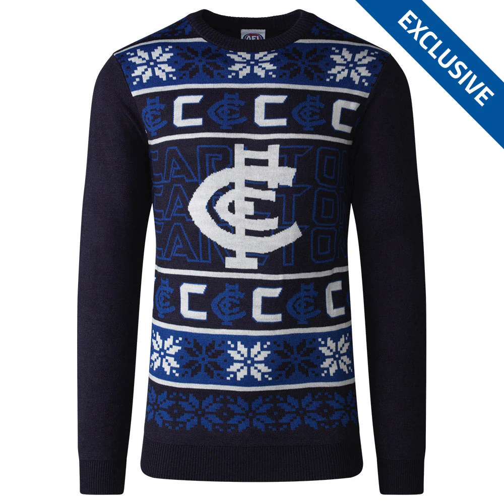 Carlton Mens Ugly Christmas Sweater - Image 3