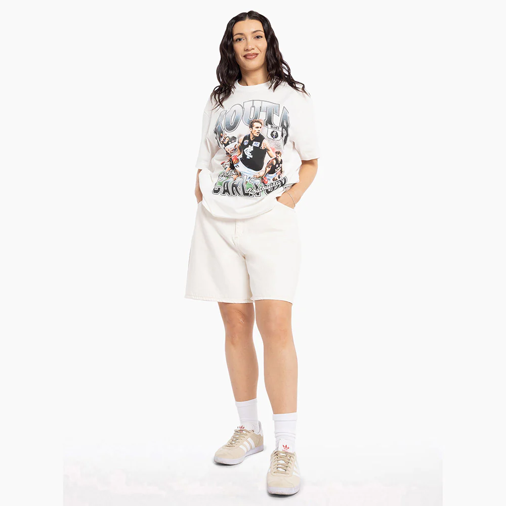 Carlton Mitchell & Ness Anthony Koutoufides Icon Series Tee - Image 3