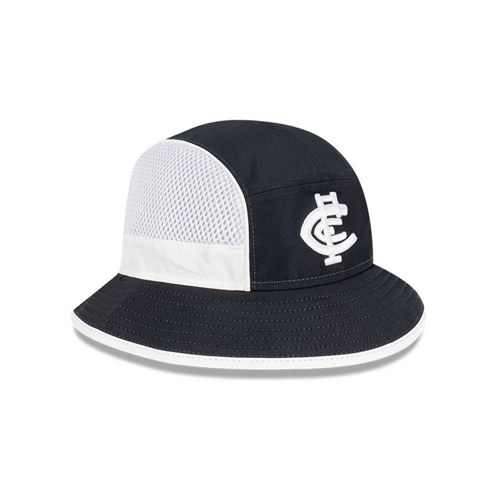 Carlton New Era 2023 Authentic Sports Bucket Hat - Image 6