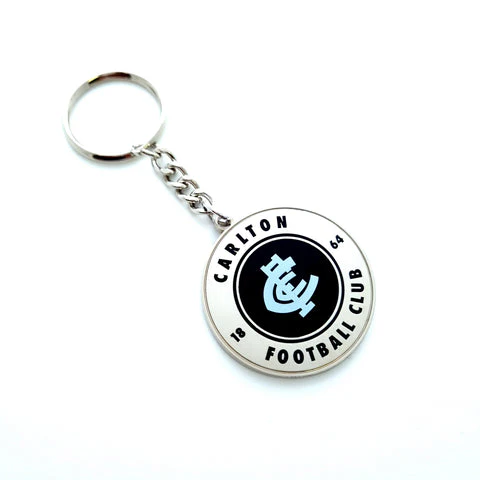 Carlton Round Logo Keyring - Image 2