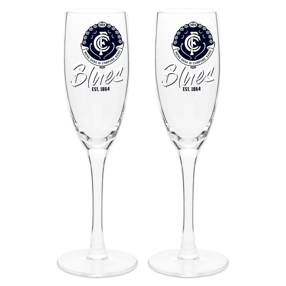Carlton Set Of 2 Champagne Glasses - Image 2
