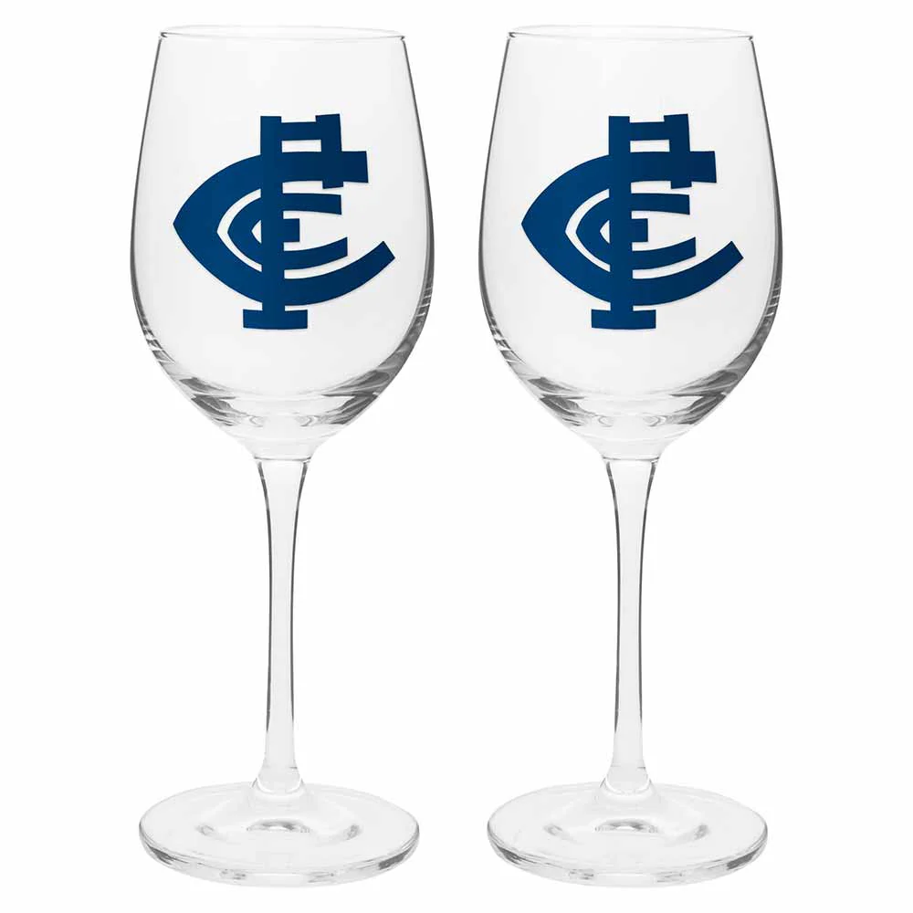Carlton Set Of 2 Wine Glasses - Image 2