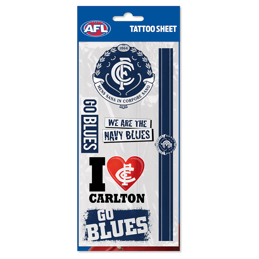 Carlton Tattoo Sheet - Image 2