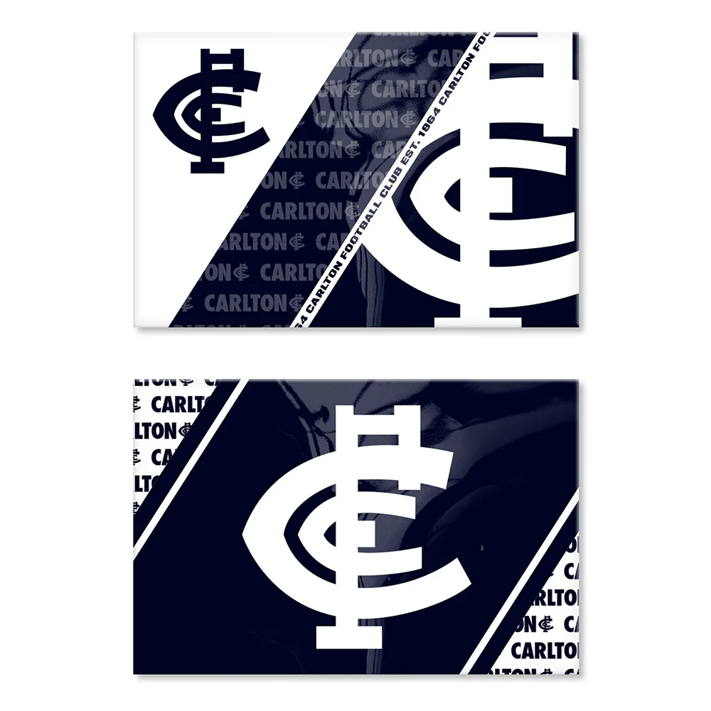 Carlton Team Logo Magnets - 2 Pack