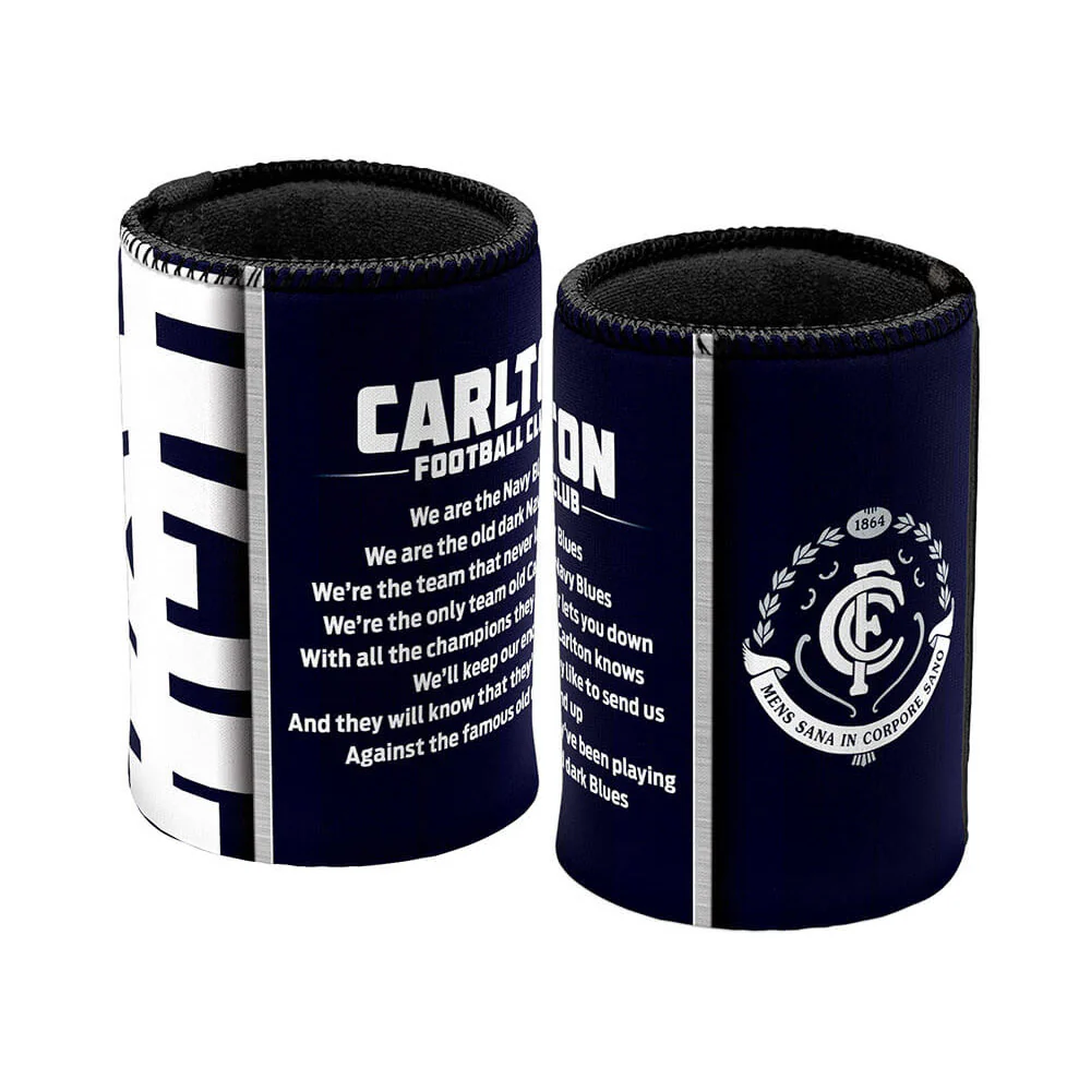 Carlton Team Song Can Cooler