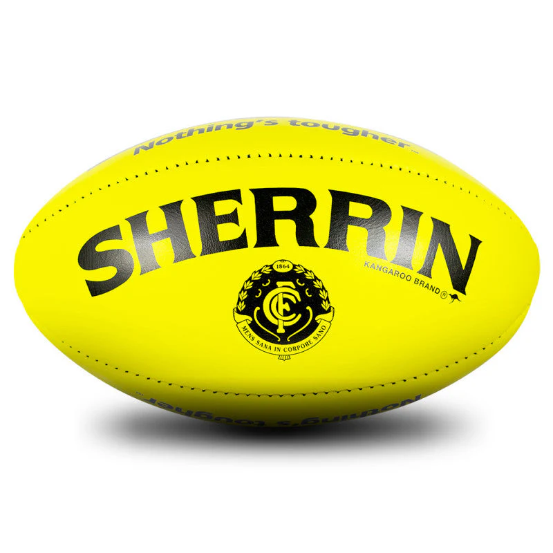 Carlton Yellow Official Game Ball - Image 5