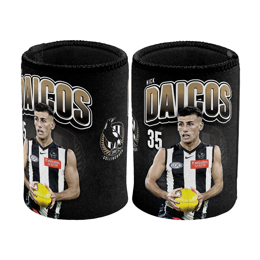 Collingwood Player Can Cooler Nick Daicos