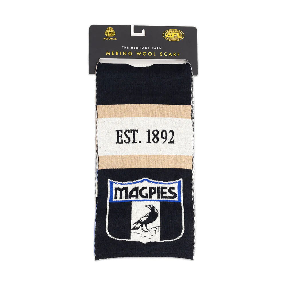 Collingwood Throwback Merino Wool Scarf