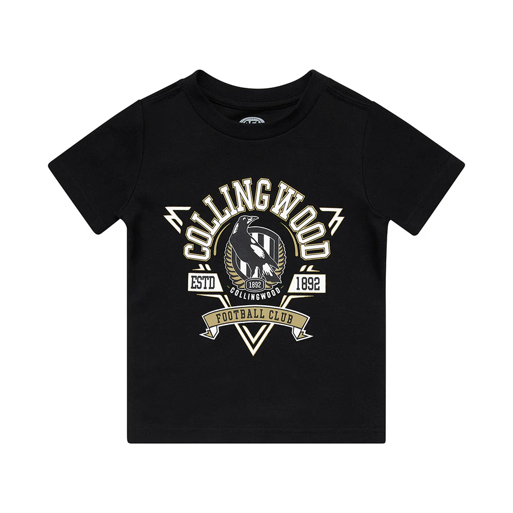 Collingwood Kids Banner Tee Top