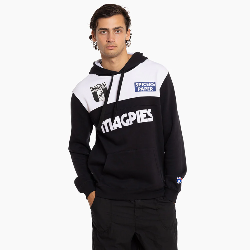Collingwood Adult Throwback Hoodie - Image 3