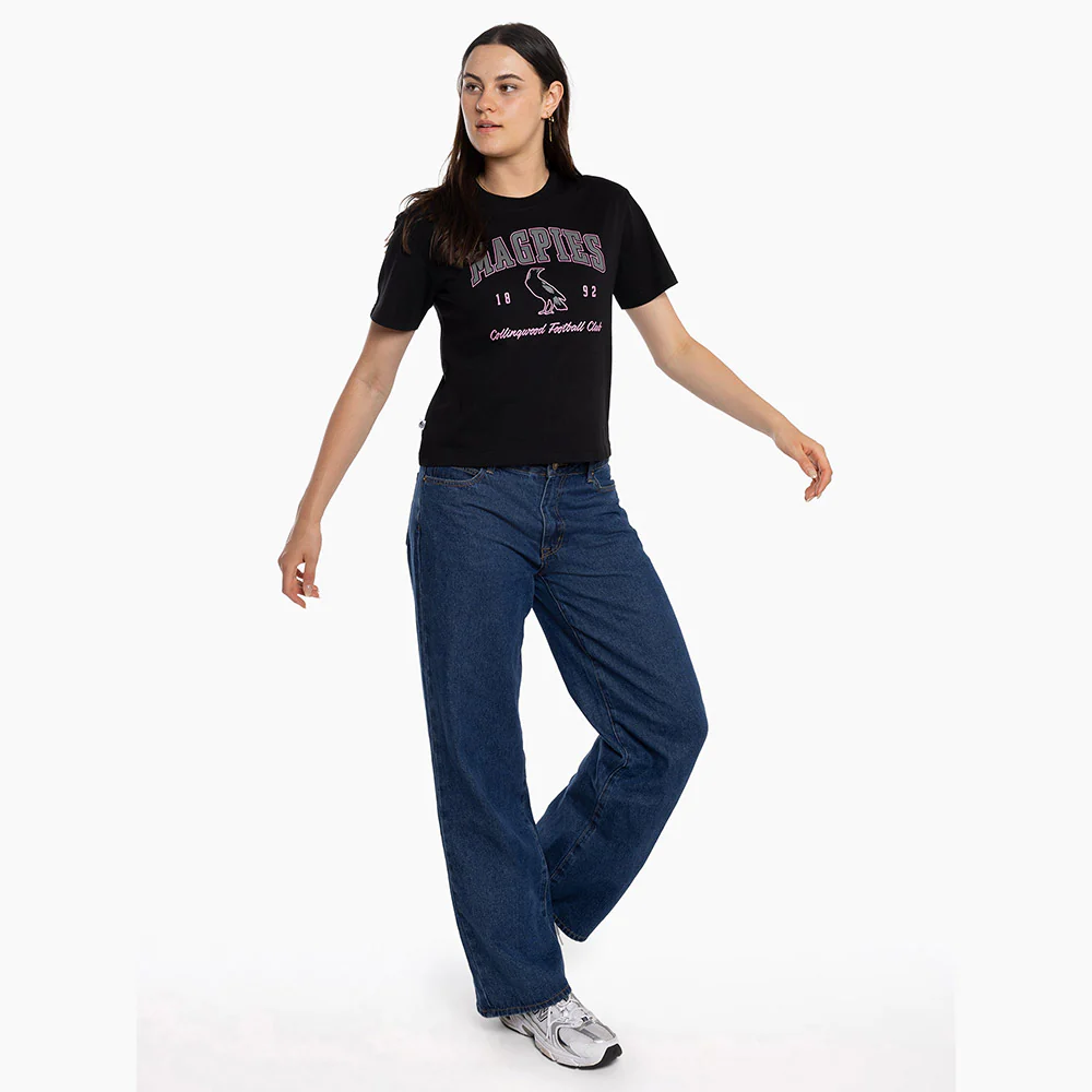 Collingwood Womens Printed Pop Tee - Image 5