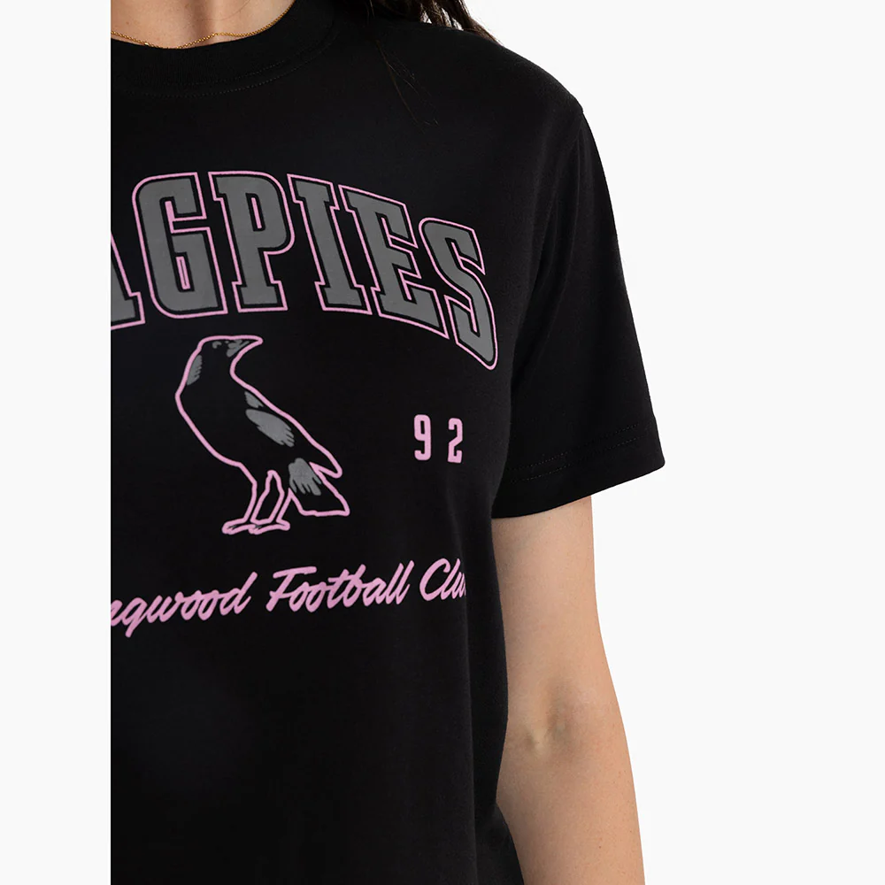Collingwood Womens Printed Pop Tee - Image 7