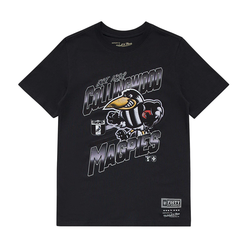 Collingwood Mitchell & Ness Mascot Character Youth Tee