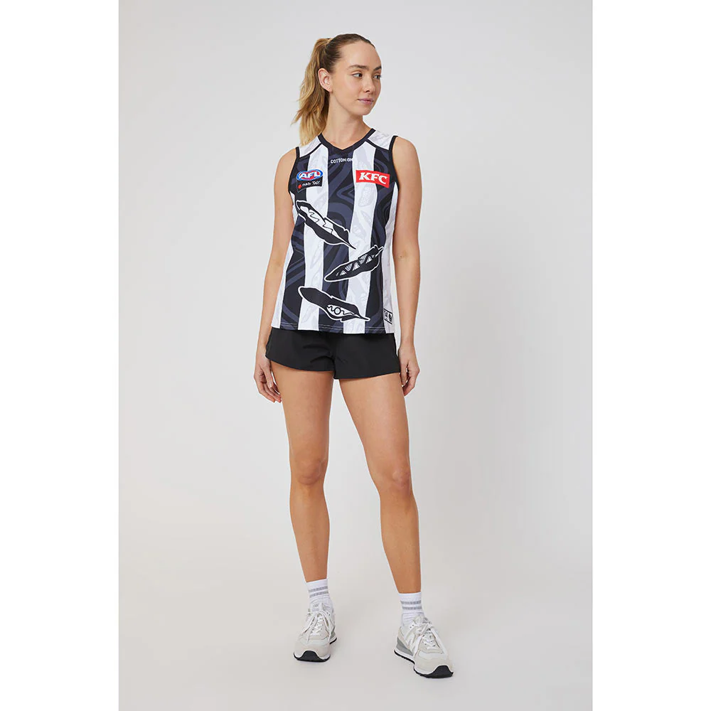 Collingwood AFLW Season 7 Womens Indigenous Guernsey - Image 10