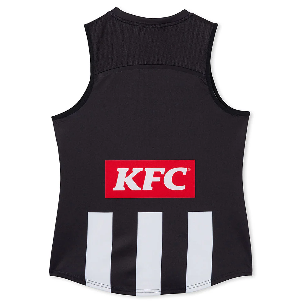 Collingwood Season 8 AFLW Authentic Home Guernsey - Image 6
