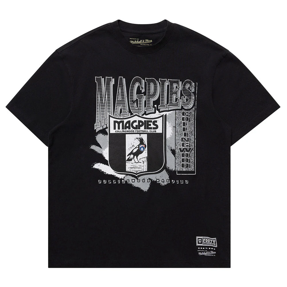 Collingwood Mitchell & Ness Adults Vintage Brush Off Tee - Image 10
