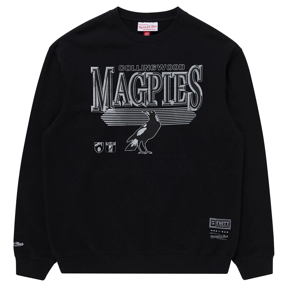 Collingwood Mitchell & Ness Adults Underscore Crew Neck Sweater