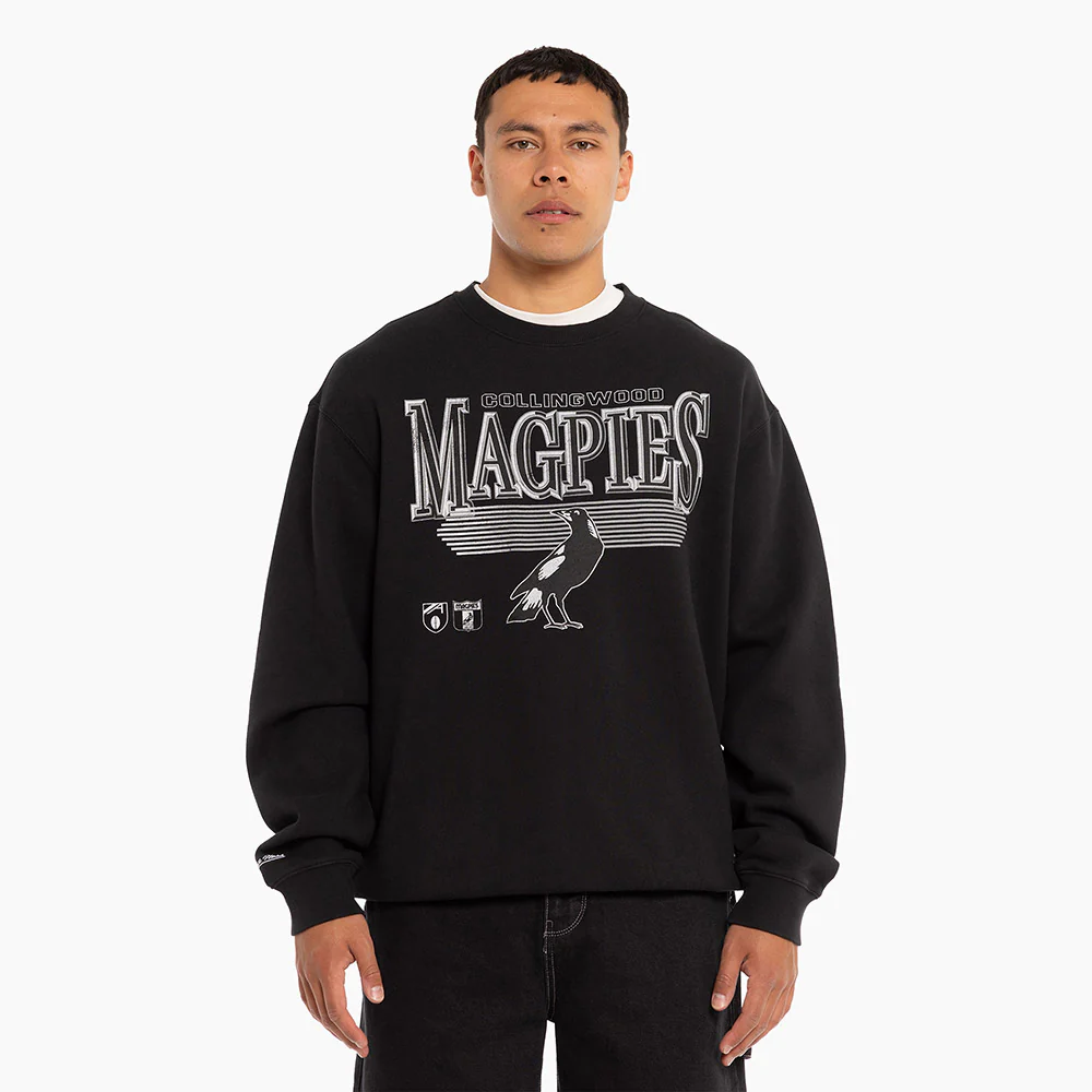 Collingwood Mitchell & Ness Adults Underscore Crew Neck Sweater - Image 3