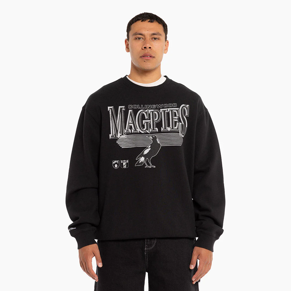 Collingwood Mitchell & Ness Adults Underscore Crew Neck Sweater - Image 6