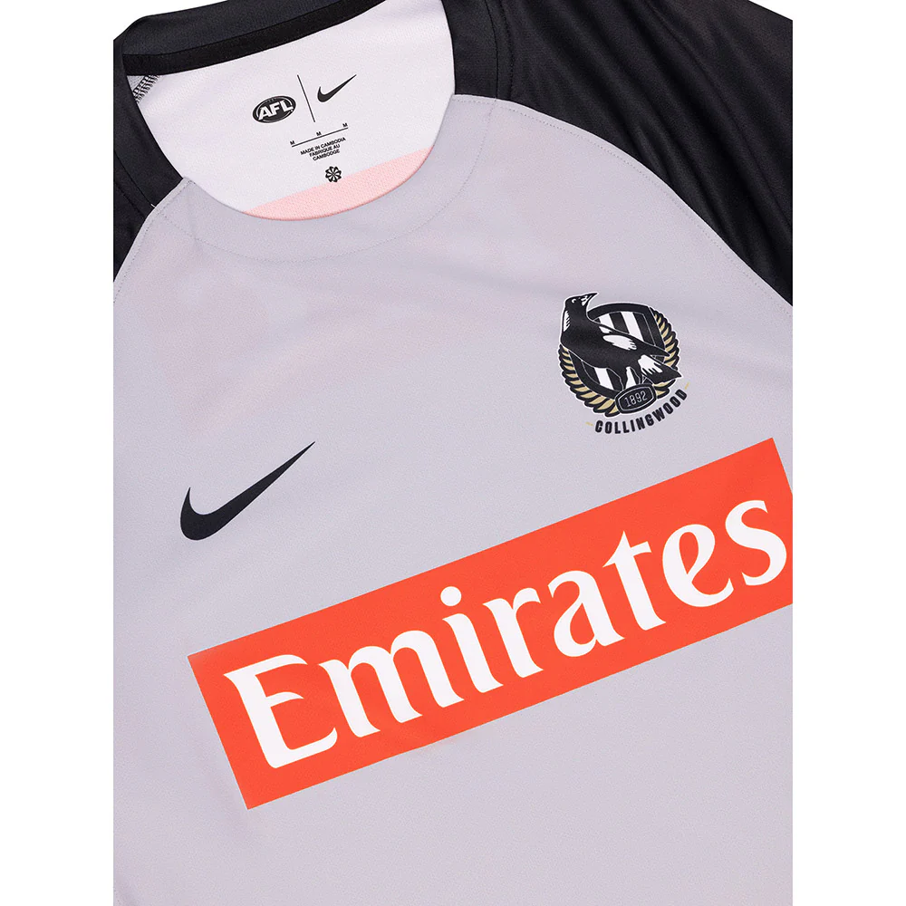 Collingwood 2025 Authentic Training Tee - Image 3