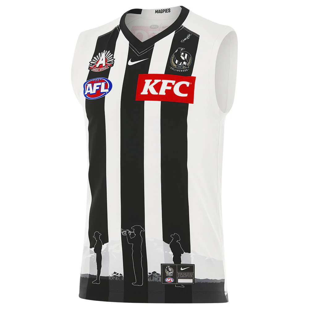 Collingwood 2026 Anzac Adults Guernsey