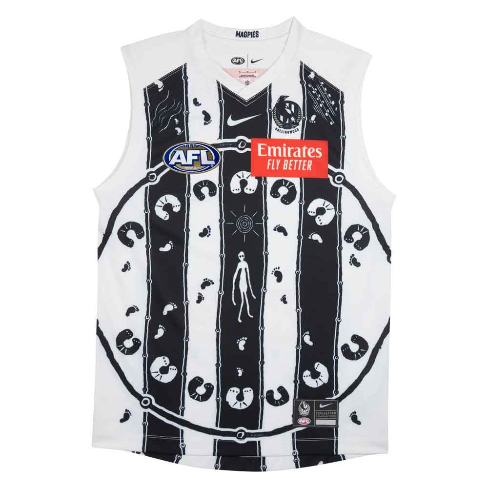 Collingwood 2024 Authentic Mens Indigenous Guernsey - Image 3