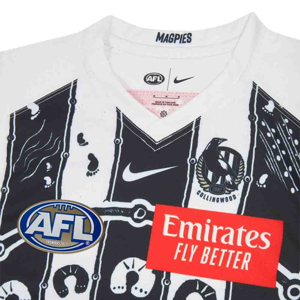 Collingwood 2024 Authentic Mens Indigenous Guernsey - Image 4