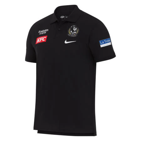 Collingwood 2024 Authentic Mens Team Polo - Image 5