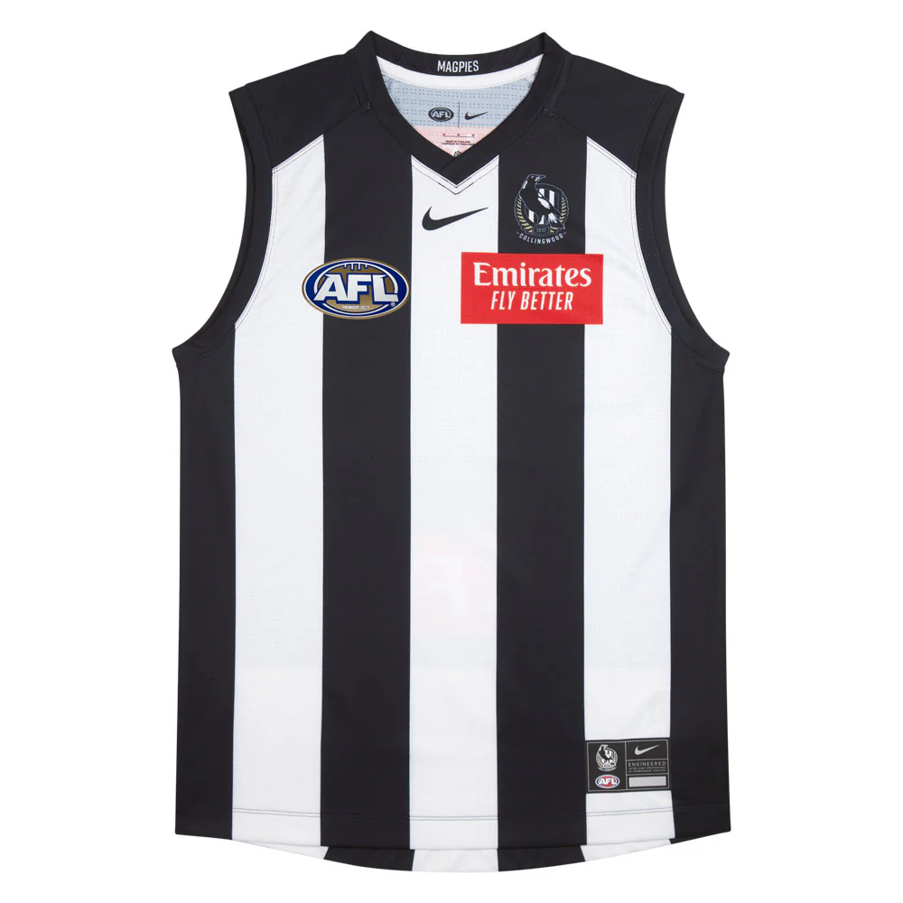 Collingwood 2024 Authentic Mens Home Guernsey - Image 2