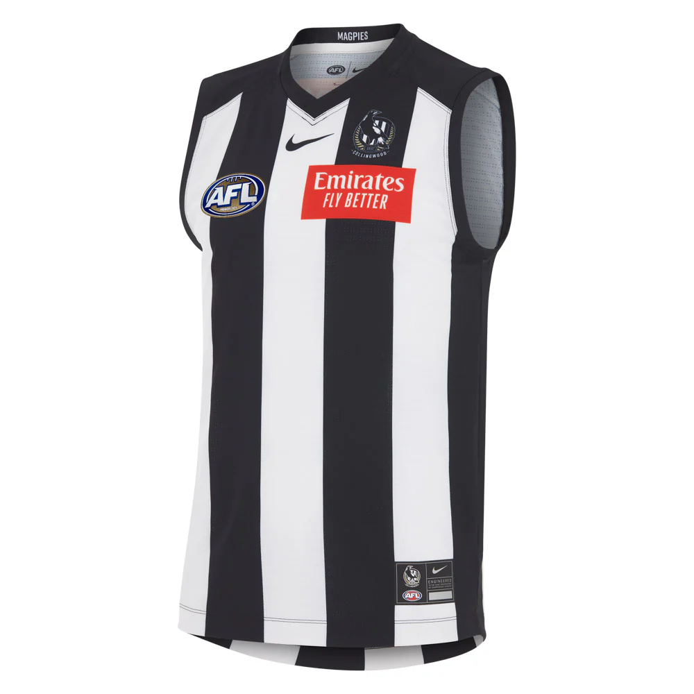 Collingwood 2024 Authentic Mens Home Guernsey - Image 5