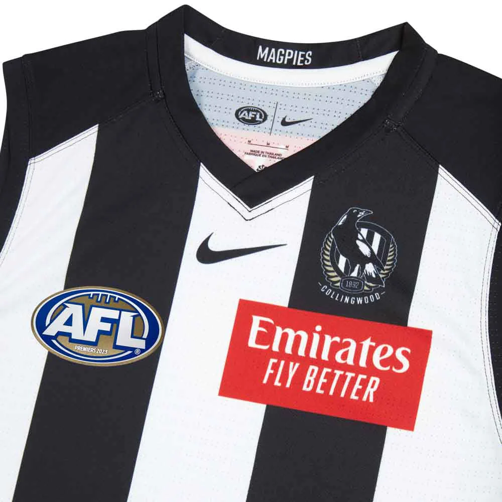 Collingwood 2024 Authentic Mens Home Guernsey - Image 9