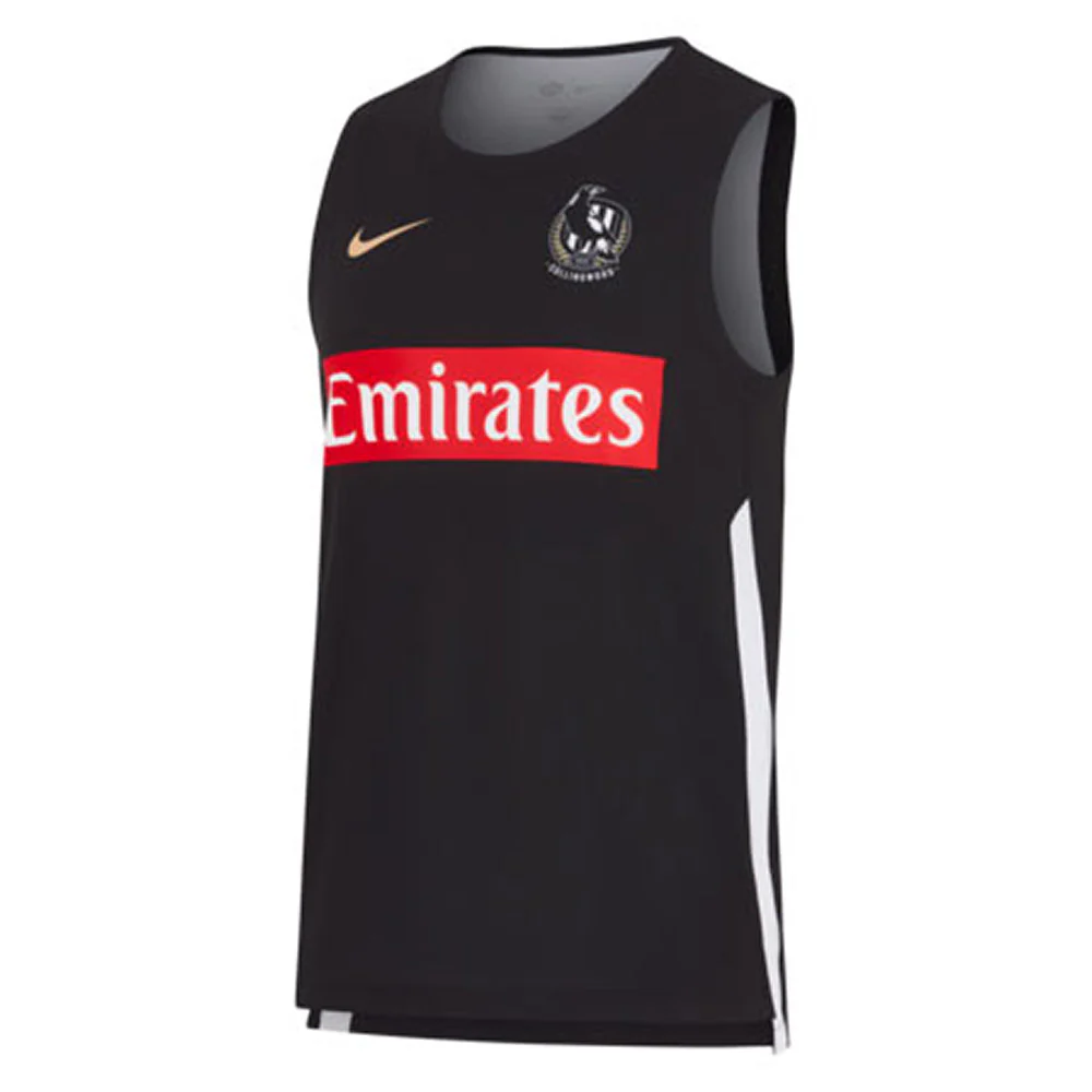 Collingwood 2024 Authentic Mens Training Singlet