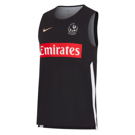 Collingwood 2024 Authentic Mens Training Singlet - Image 6