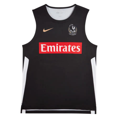 Collingwood 2024 Authentic Mens Training Singlet - Image 8