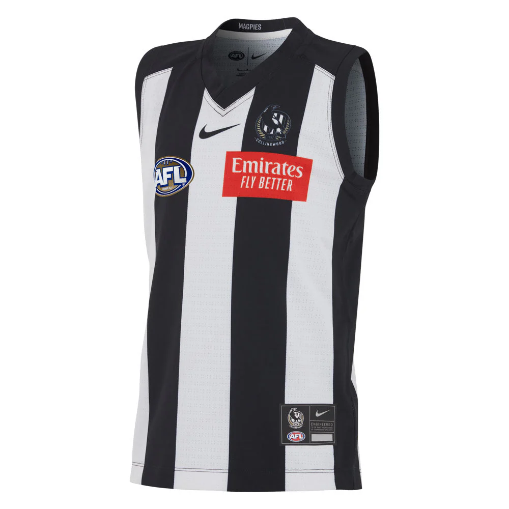 Collingwood 2024 Authentic Youth Home Guernsey - Image 6