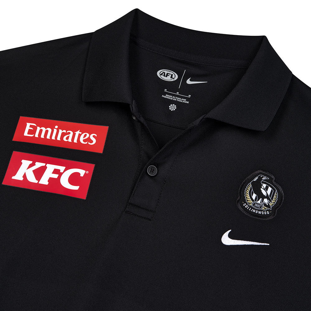 Collingwood 2026 Mens Dri-Fit Polo - Image 3