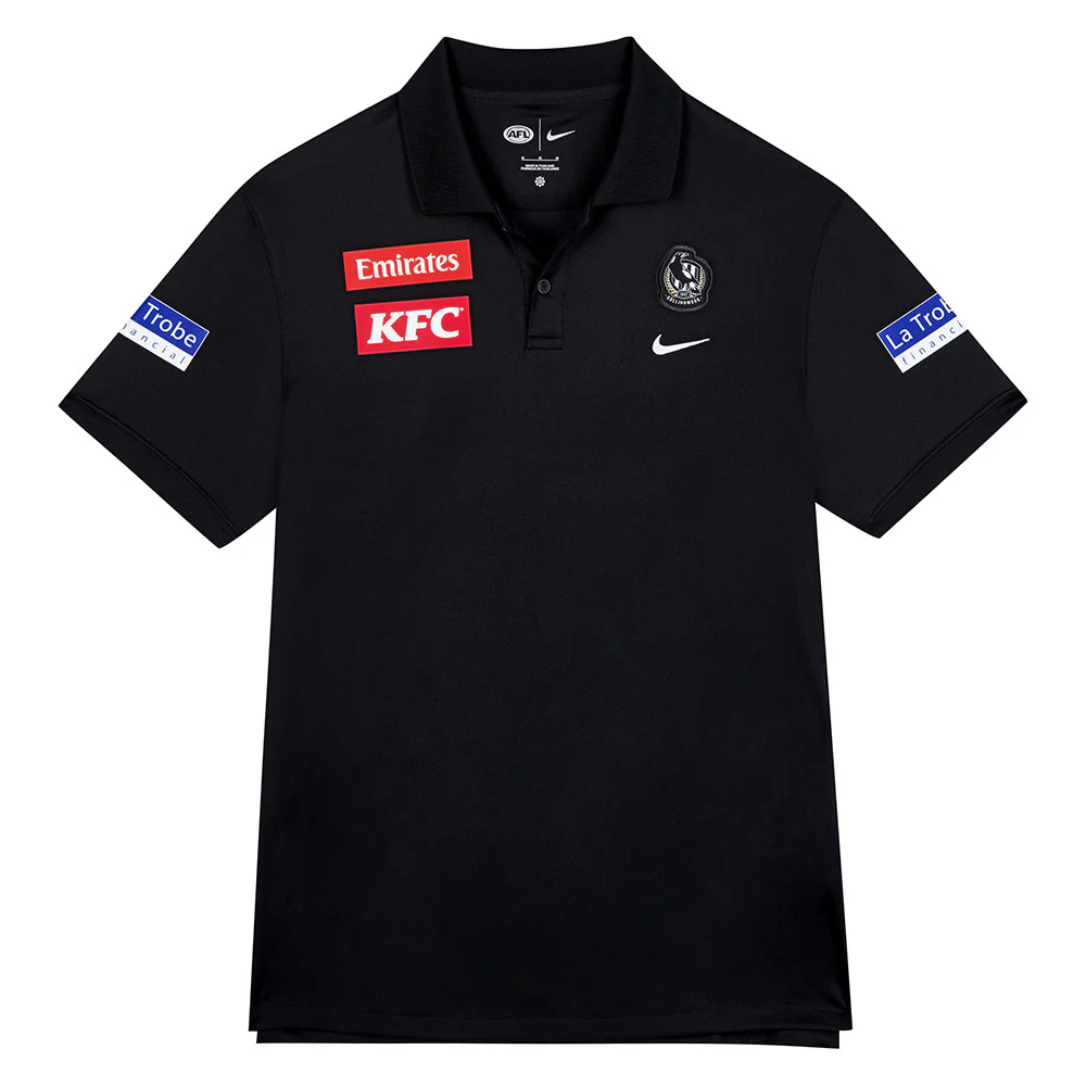 Collingwood 2026 Mens Dri-Fit Polo - Image 4