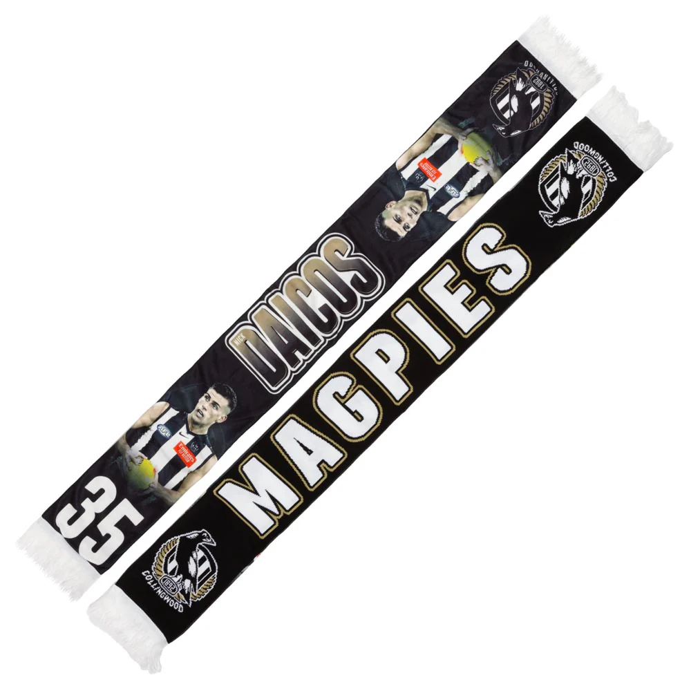 Collingwood Player Scarf - Nick Daicos - Image 2