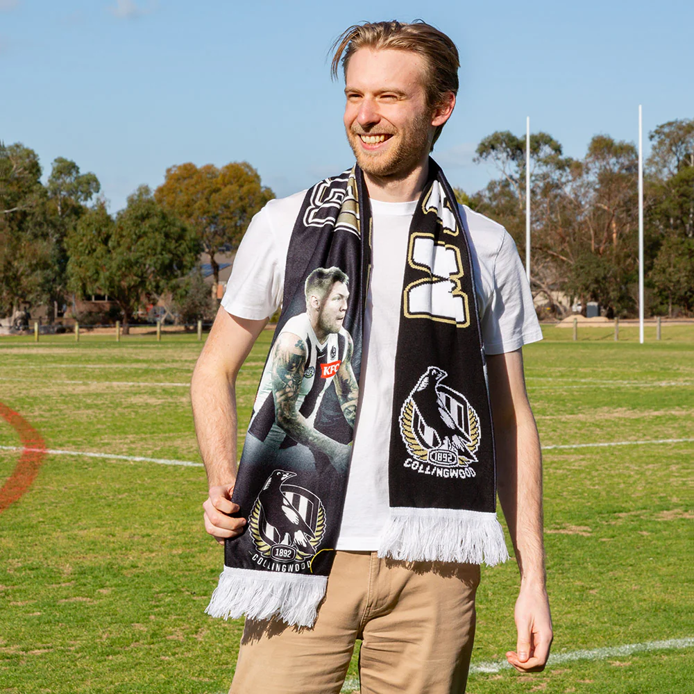 Collingwood Player Scarf - Jordan De Goey